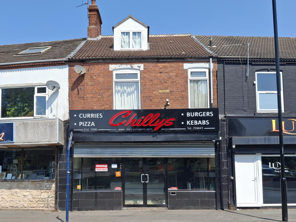 FREEHOLD INVESTMENT - SUBSTANTIAL TAKEAWAY AND FLAT