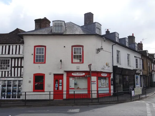 Mains Post Office in heart of ancient market town