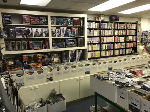 RETAIL & ONLINE COMICS & COLLECTABLES SUPERSTORE IN CARDIFF CITY CENTRE
